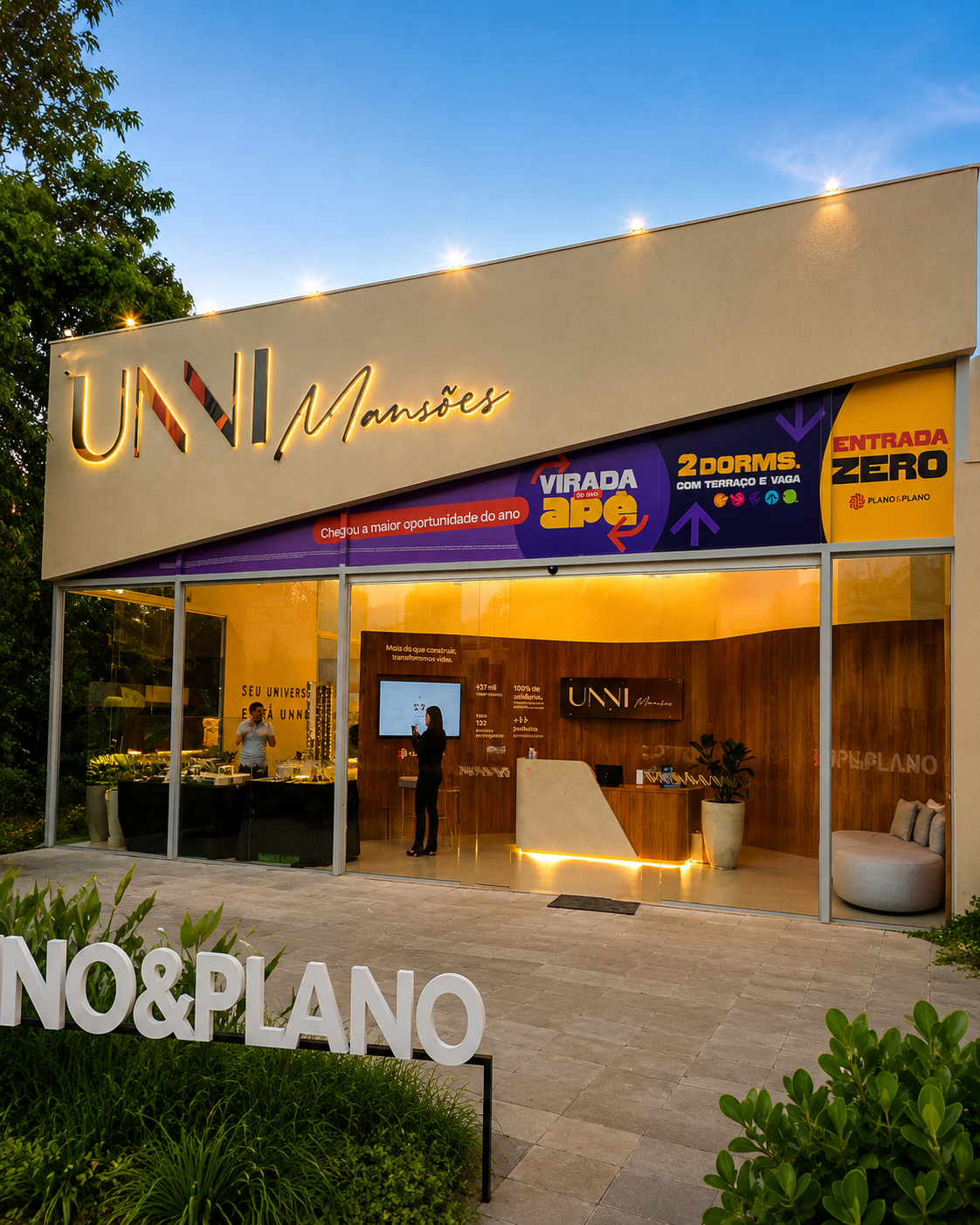 Projeto para construtora realizado pela Lumitex